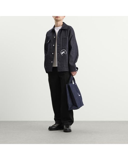 A.P.C. Blue Frgmt. Grand Jack Jacket for men