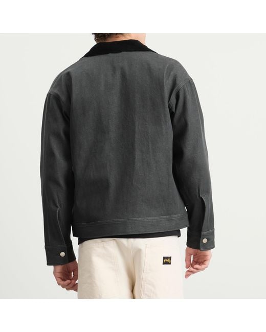 Randy's Garments Black Station Jacket for men