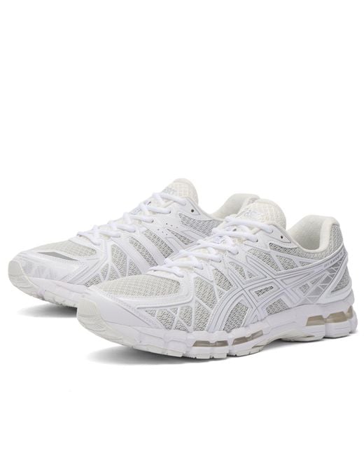 Asics White Gel-Kayano 20 Sneaker for men