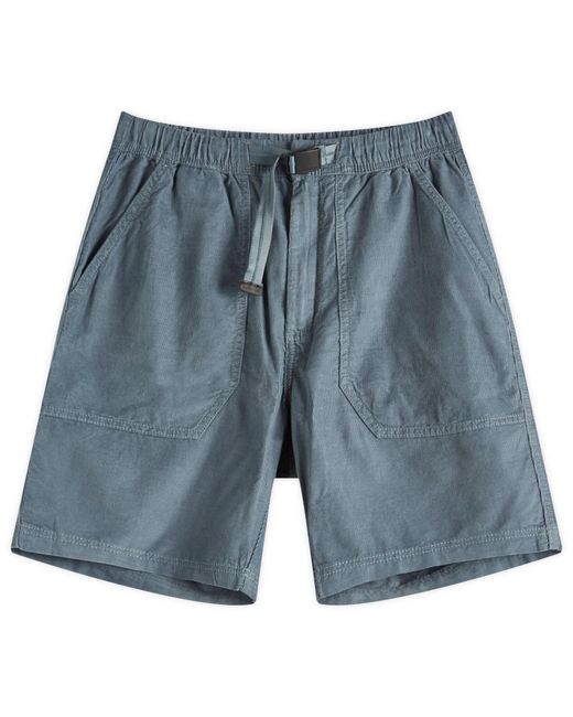 Napapijri Blue Corduroy Belted Shorts for men