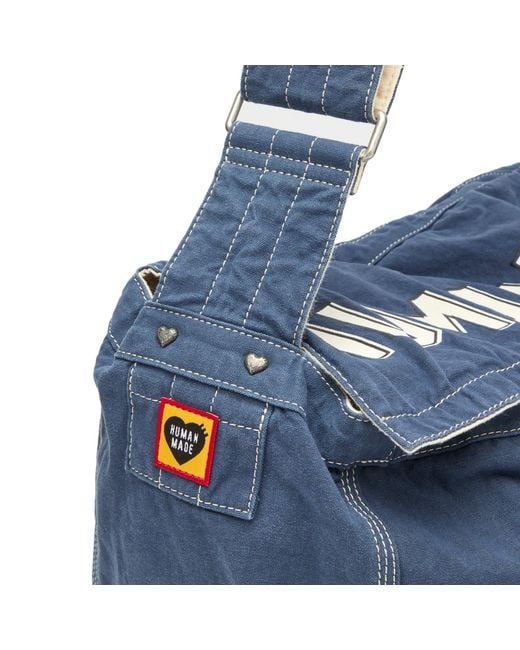 Human Made Blue Mail Bag for men