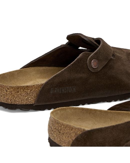 Birkenstock Brown Boston Sfb Clog for men