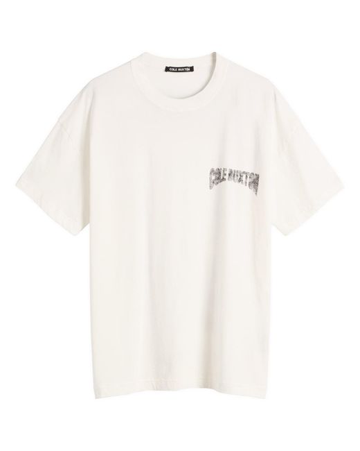 Cole Buxton White Patriot T-Shirt for men