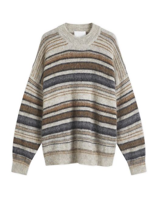 Isabel Marant Gray Drussellh Crew Knit for men