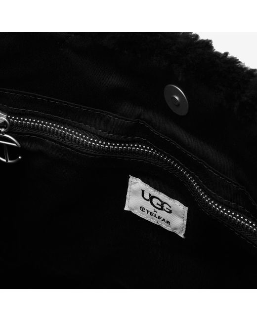 Ugg Black X Telfar Medium Shopper Bag