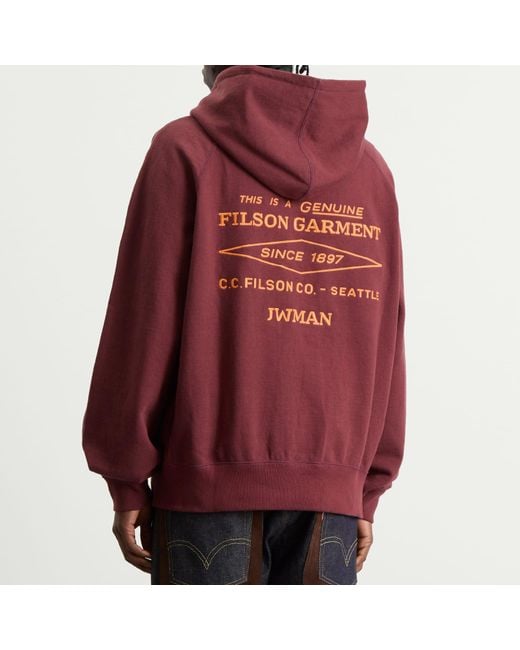 Junya Watanabe Red X Filson Hoody for men
