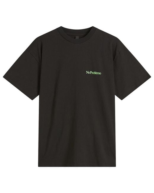 No Problemo Black Mini Problemo T-Shirt for men