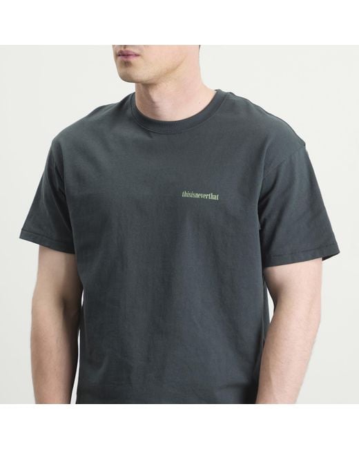 Thisisneverthat Black Giraffe T-Shirt for men