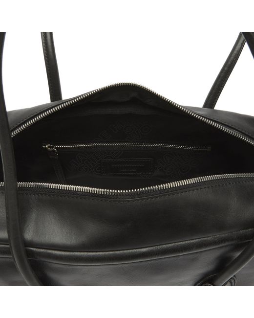 MARGE SHERWOOD Black Soft Boston Bag