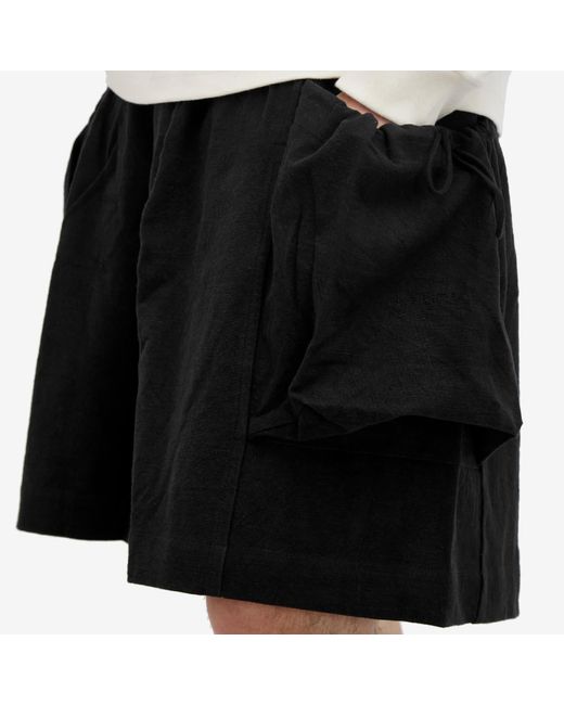 STORY mfg. Black Salt Shorts for men