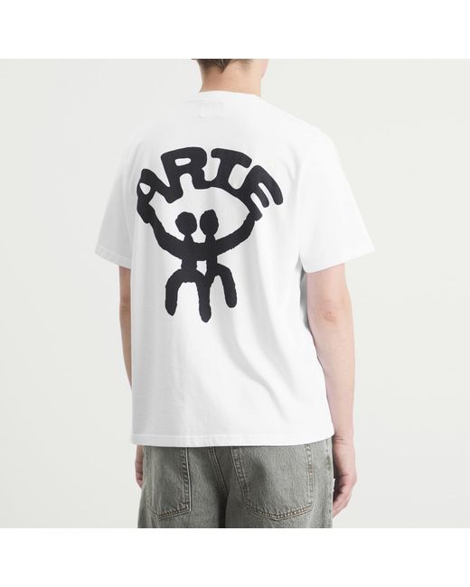 Arte' White Together T-Shirt for men