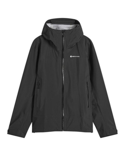 MONTANÉ Black Norste Pertex Jacket for men