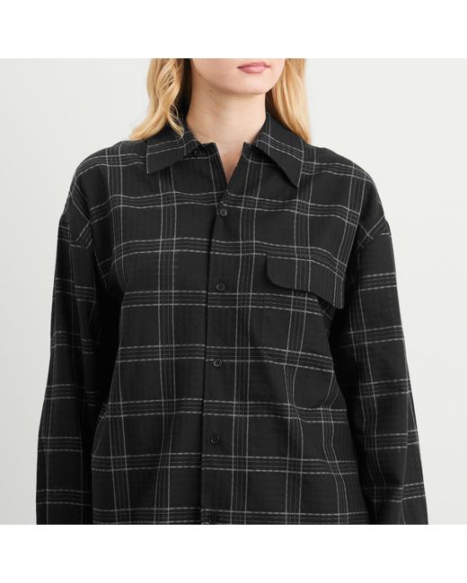 YMC Black Wray Shirt