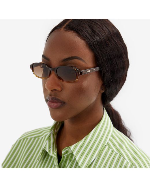 DMY STUDIOS Brown Margot Sunglasses