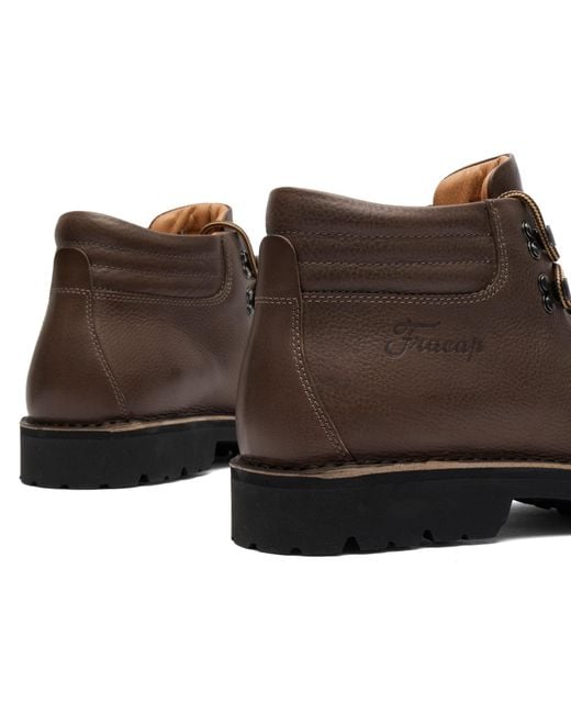 Fracap Brown M127 Roccia Sole Scarponcino Boot for men