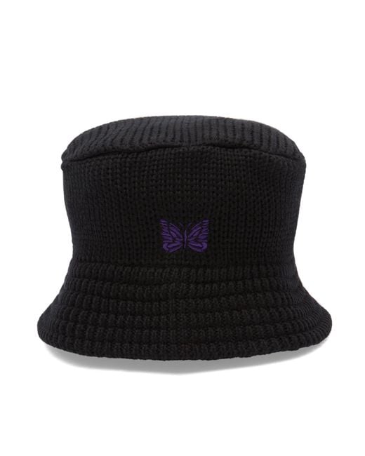 Needles Black Bucket Hat