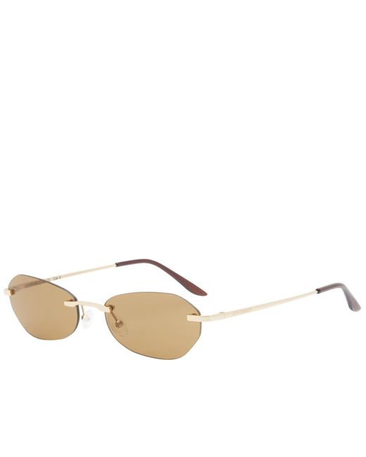 Our Legacy Adorable Metal Frame Sunglasses in Metallic Lyst