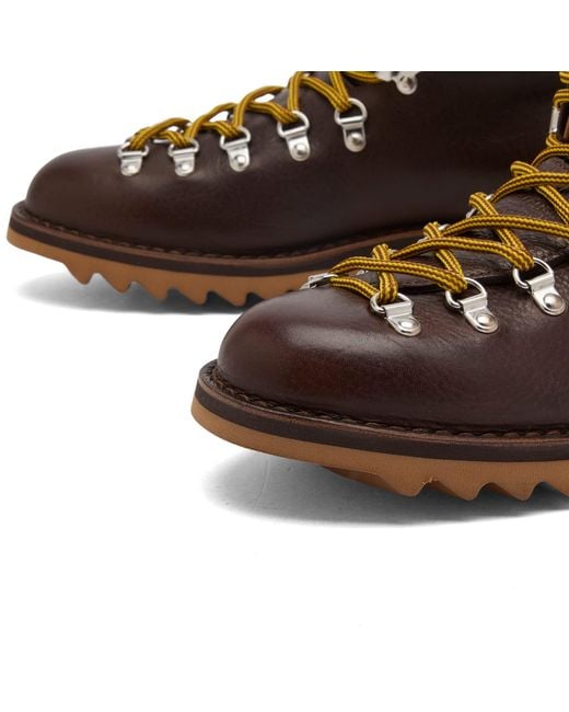 Fracap Brown M120 Ripple Sole Scarponcino Boot for men