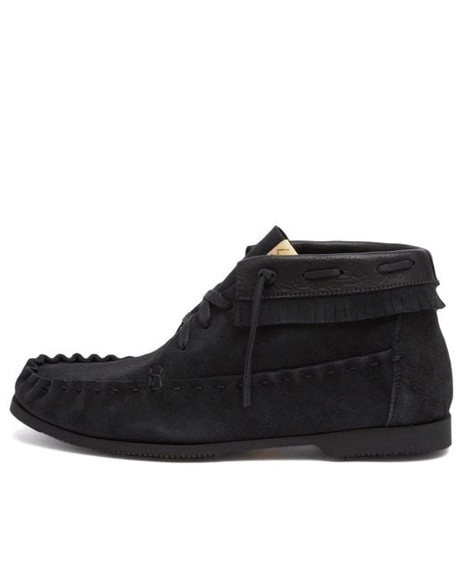 Visvim Black Nakoda Folk Boots for men