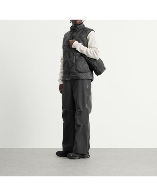 Montbell Black U.L. Mono Shoulder Bag L for men