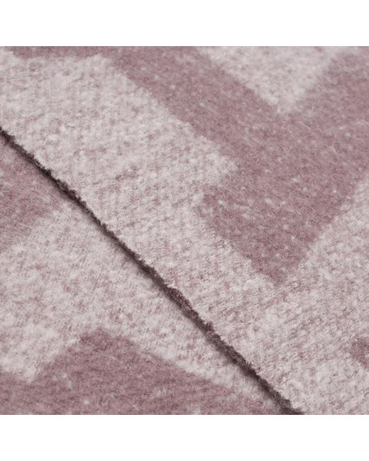 ADANOLA Purple Knit Scarf