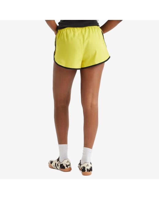adidas Short Sprinter Shorts in Yellow | Lyst UK