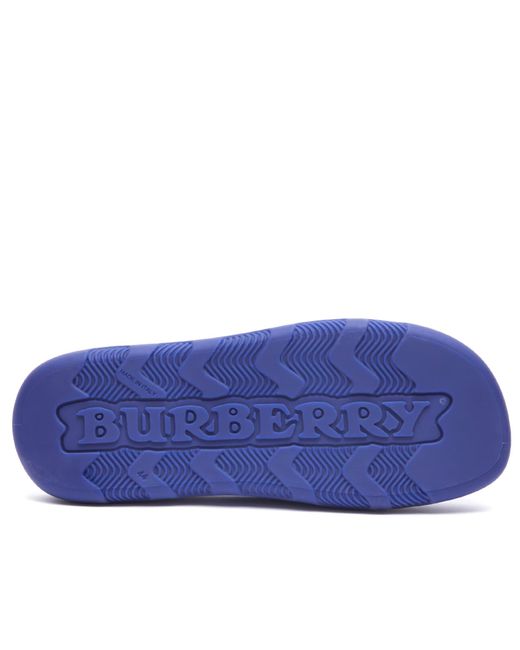 Burberry Blue Stingray Clogs for men