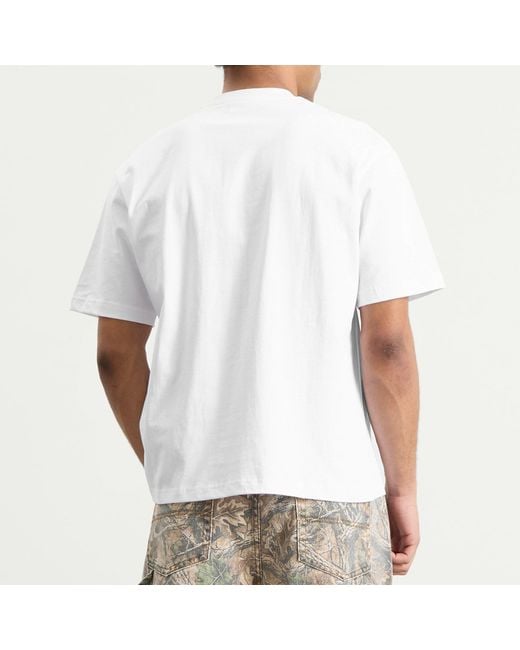 Butter Goods White Diablo T-Shirt for men
