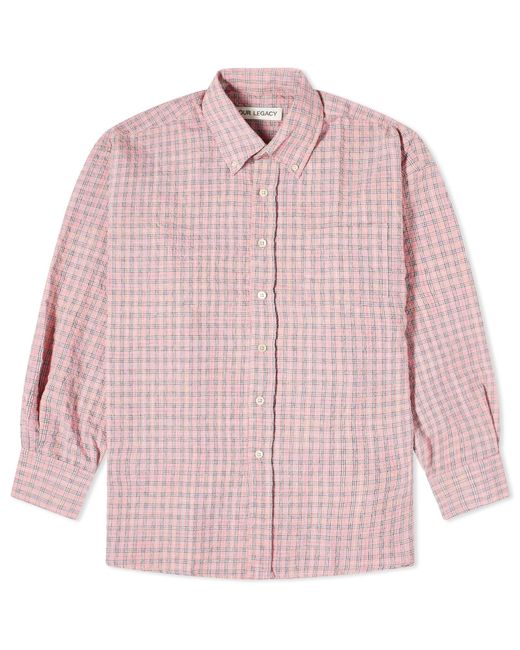 Our Legacy Pink Borrowed Bd Shirt for men
