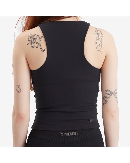 Represent Black Owners Club V-Neck Tank Top