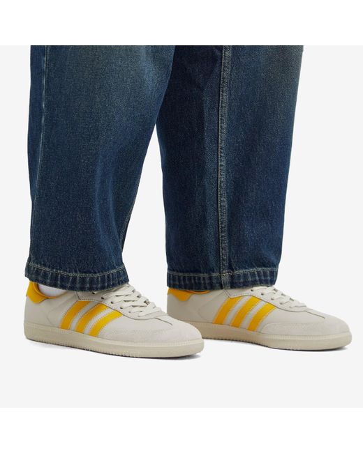 Adidas Yellow X Humanrace Samba Sneakers