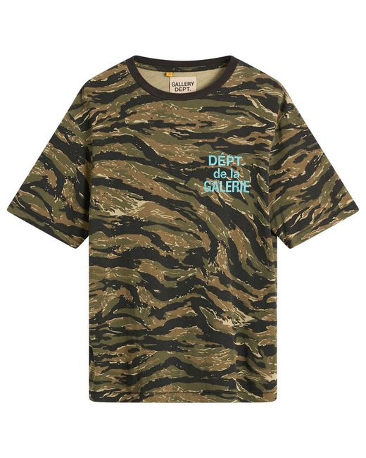 GALLERY DEPT. Green French T-Shirt for men