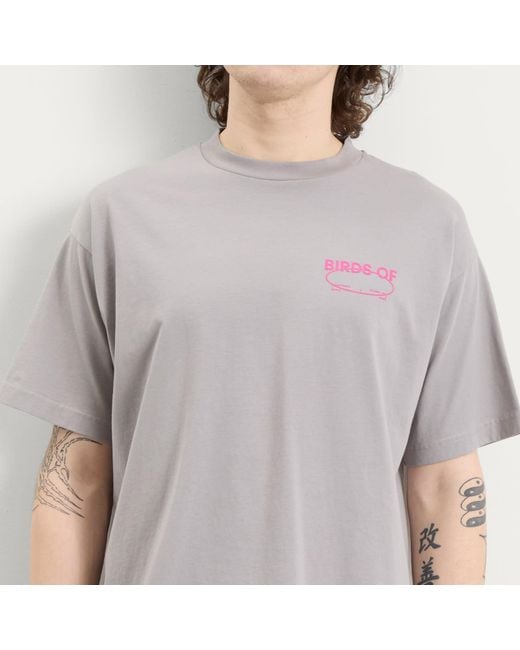 TGB Gray Birds Of Bwindi T-Shirt for men