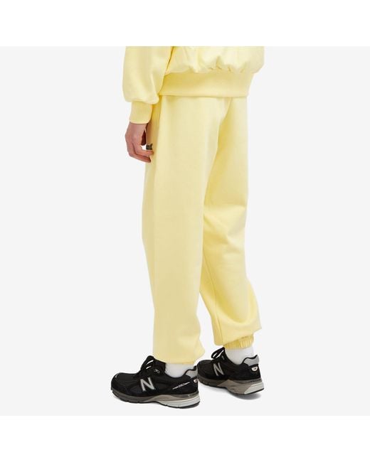 Late Checkout Yellow Lc Logo Sweat Pants for men