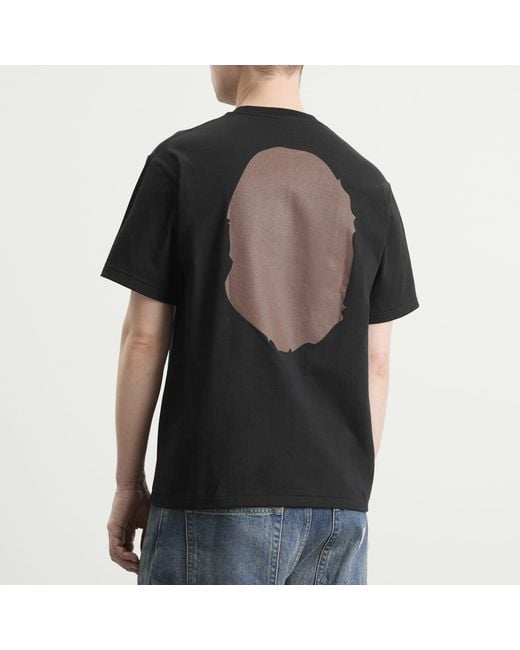 A Bathing Ape Black Big Ape Head T-Shirt for men