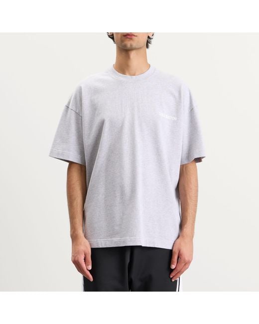 Cole Buxton Gray Cb Sportswear T-Shirt for men