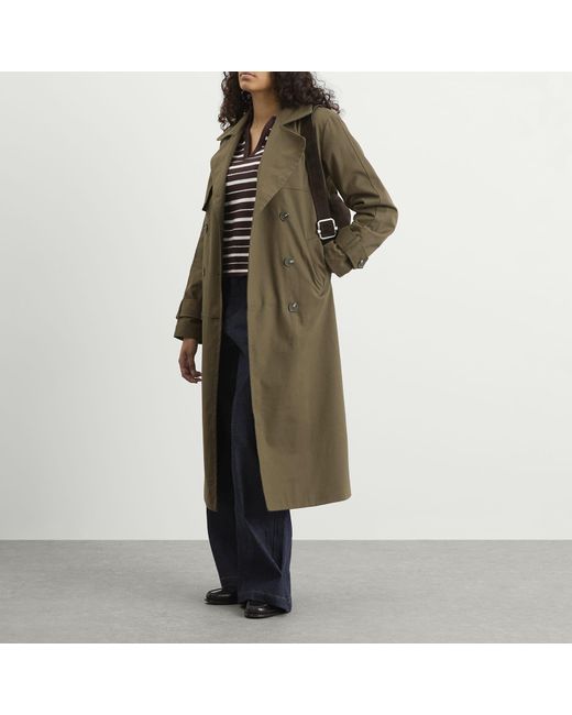 4th & Reckless Green Tabi Trench Coat