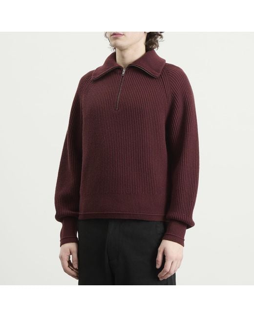 Entire studios Purple Blimp Quarter Zip for men