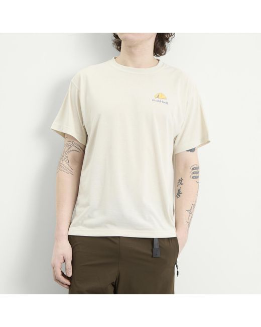 Montbell White Mountain Camping T-Shirt for men