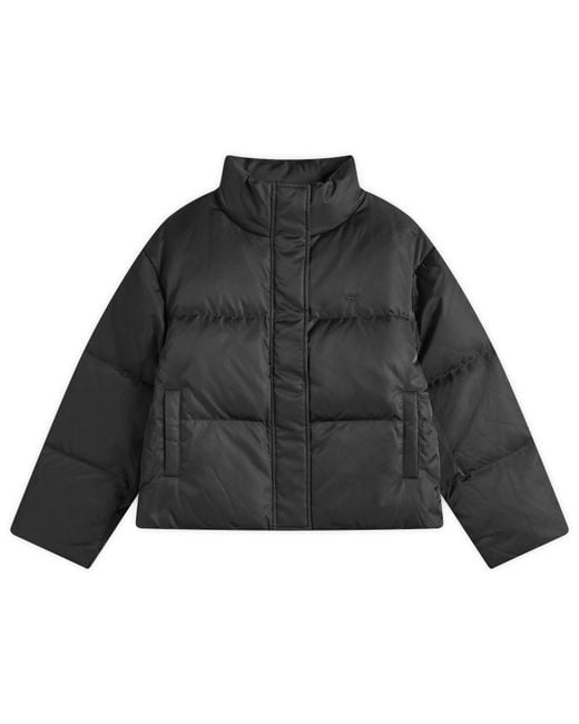 Anine Bing Black Dorian Puffer Jacket