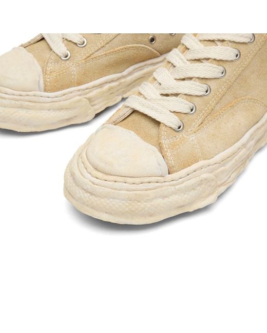 Maison Mihara Yasuhiro Natural Peterson 23 Vintage Suede Low-Top for men
