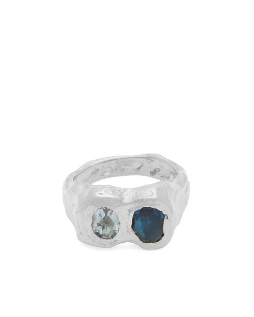 SIMUERO White Buzo Ring for men
