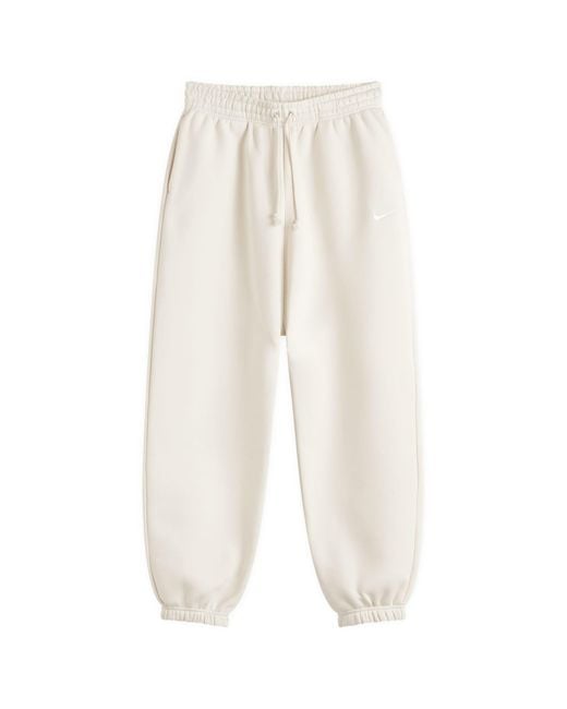 Nike Nsw Phoenix Fleece Pant in Natural | Lyst