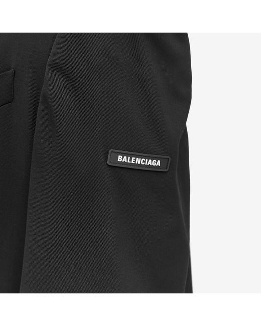 Balenciaga Black Runway Skater Tailored Jacket for men