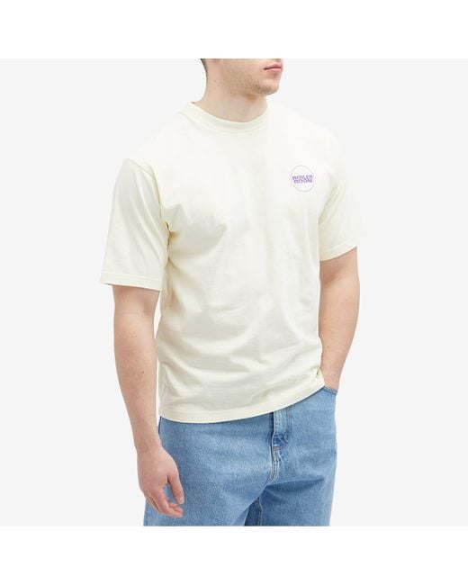 BOILER ROOM White Core Logo T-Shirt for men