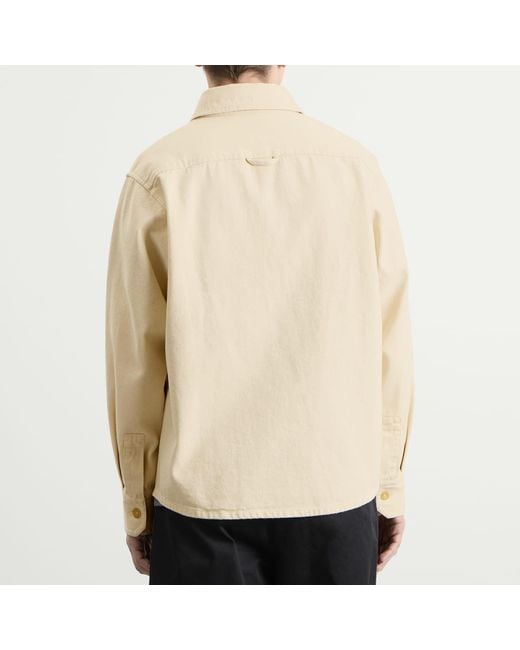 A.P.C. Natural A.P.C Surchiemise Basile Logo Shirt for men