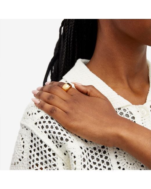 Missoma Natural Chubby Dome Ring