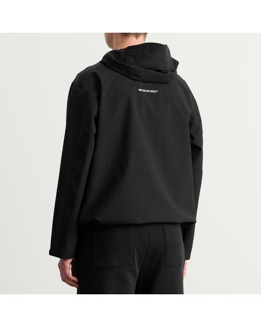 MKI Miyuki-Zoku Black V3 Shell Hooded Jacket for men
