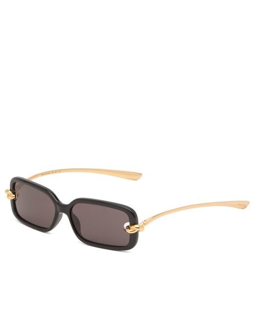 Bottega Veneta Gray Bottega Veneta Bv1439S Sunglasses