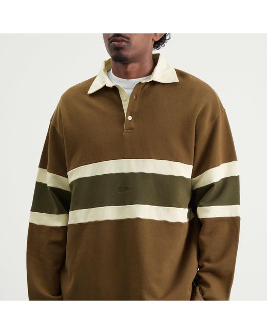 Forét Green Match Rugby Sweatshirt for men